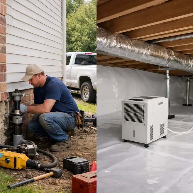 Crawl Space Encapsulation Lewisville