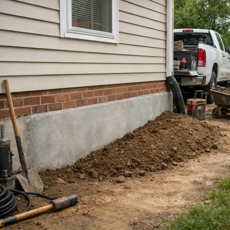 Foundation Crack Repair Lewisville