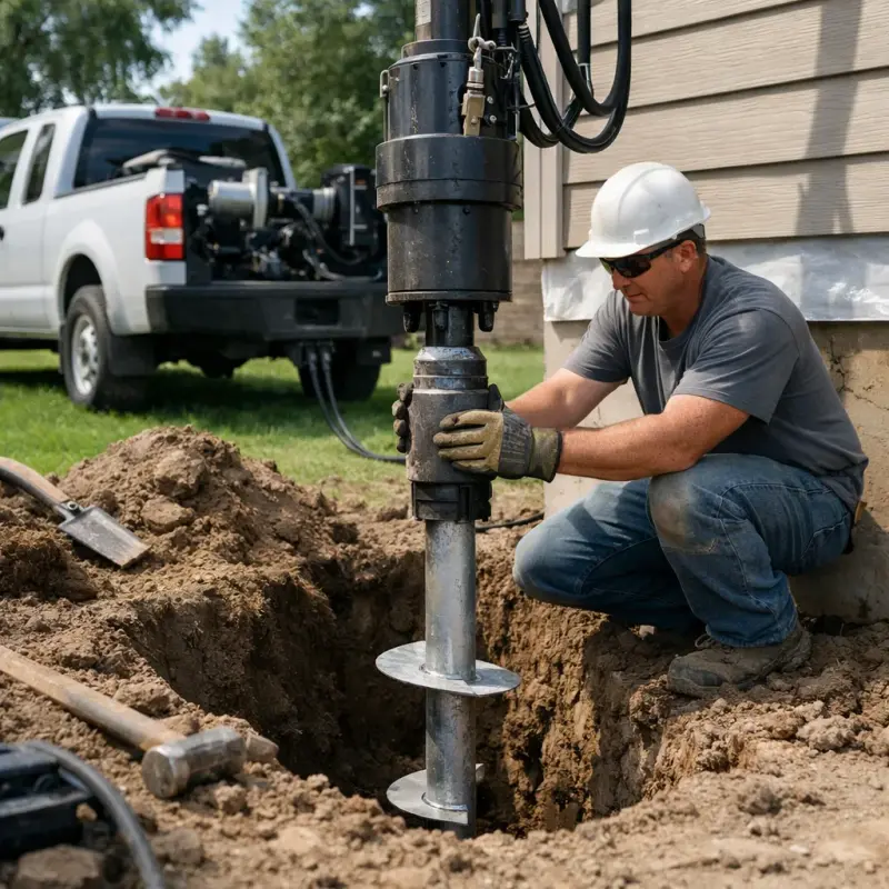 Slab Foundation Repair Lewisville