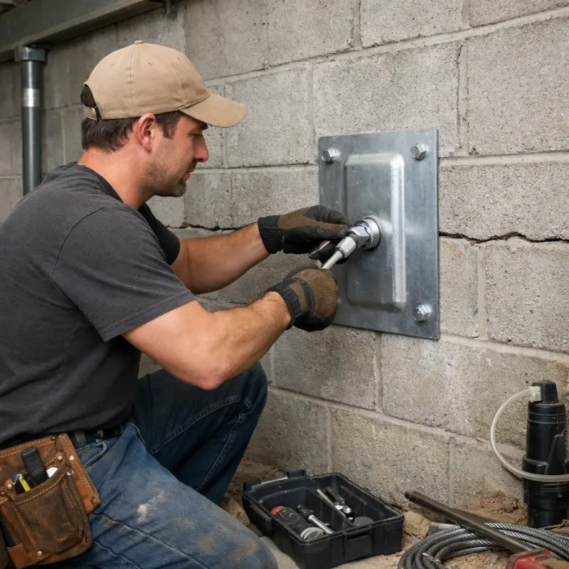 Wall Anchor Installation Lewisville